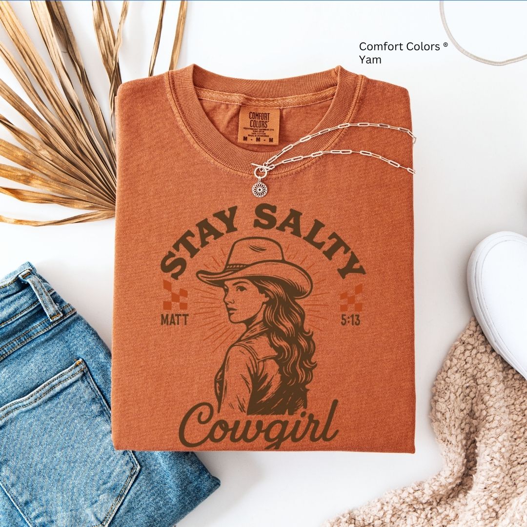 Stay Salty Cowgirl Unisex Tshirt