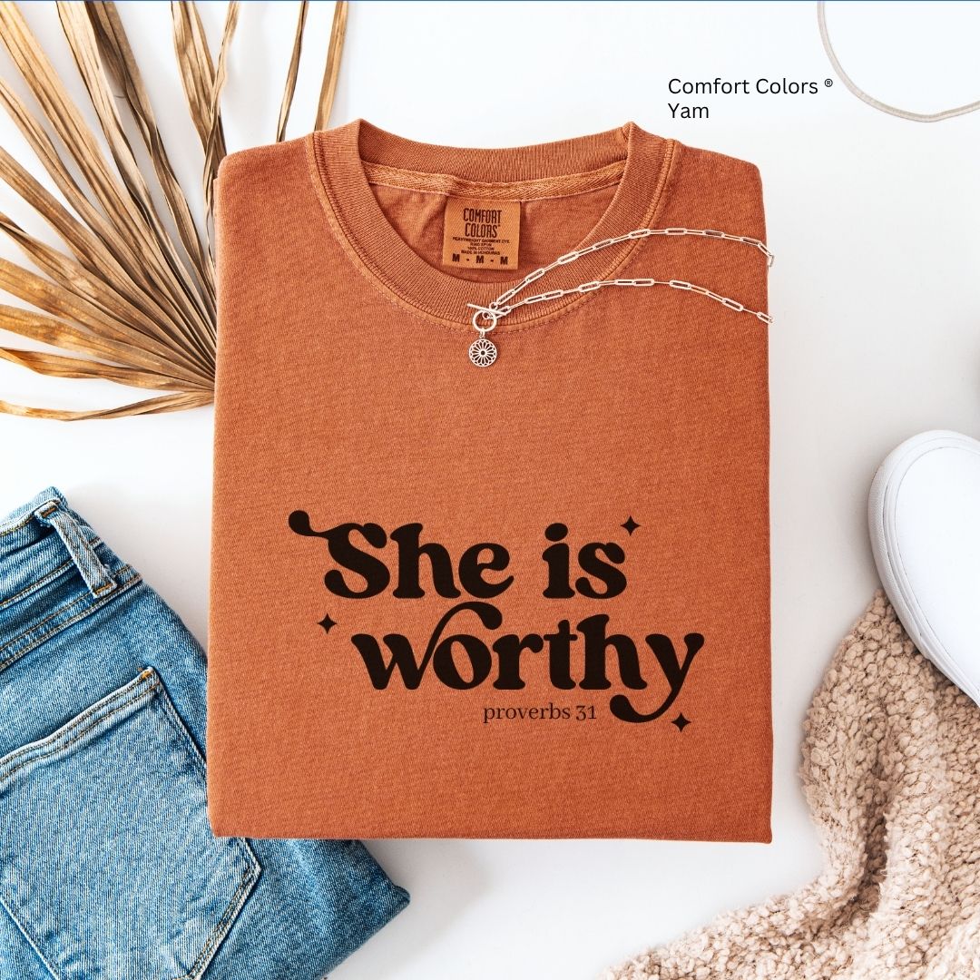 She is Worthy Unisex Tshirt