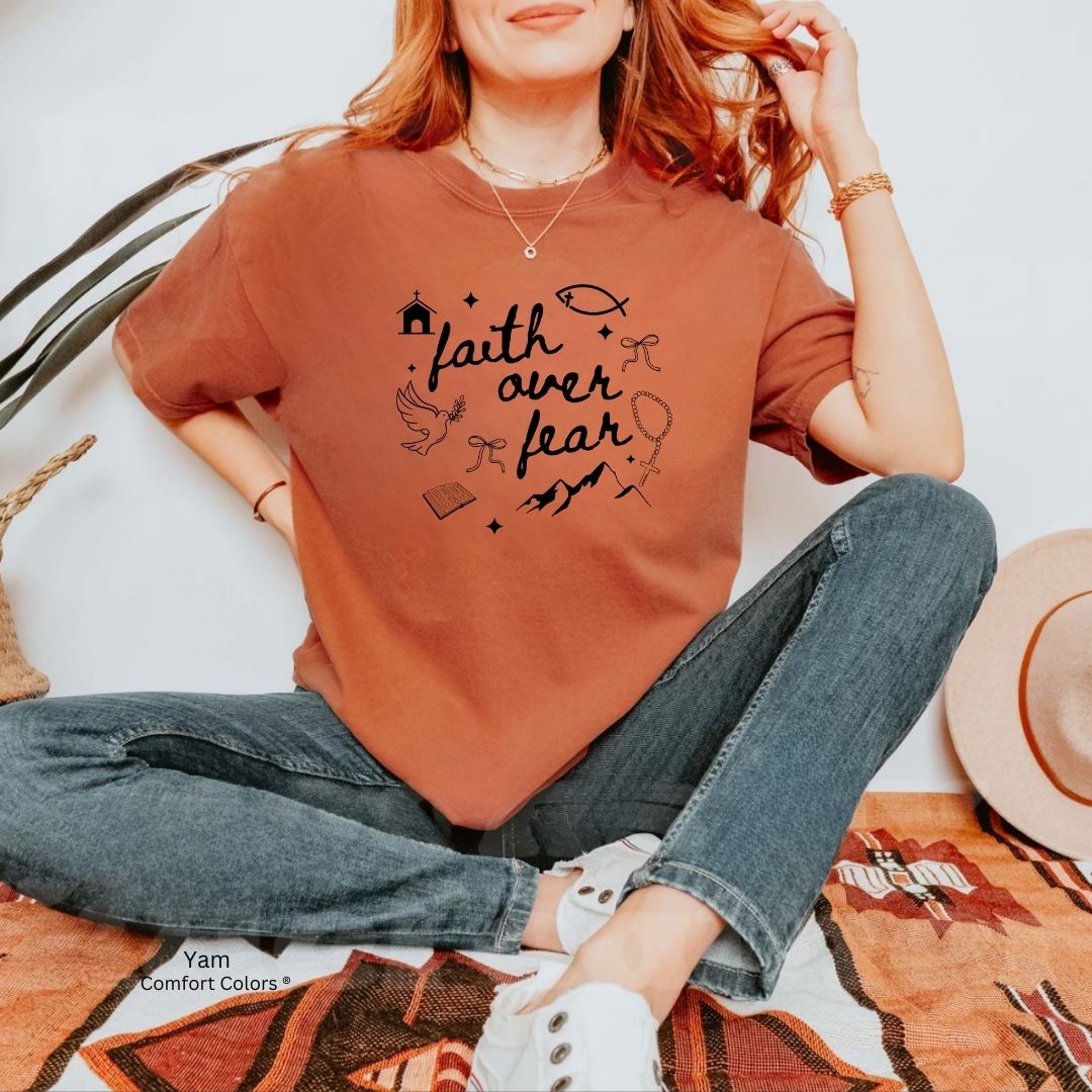 Faith over Fear Unisex Tshirt