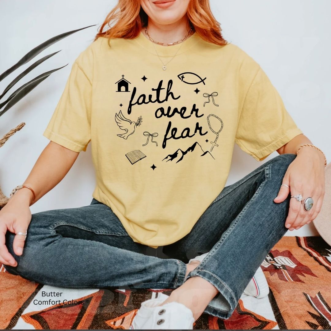 Faith over Fear Unisex Tshirt