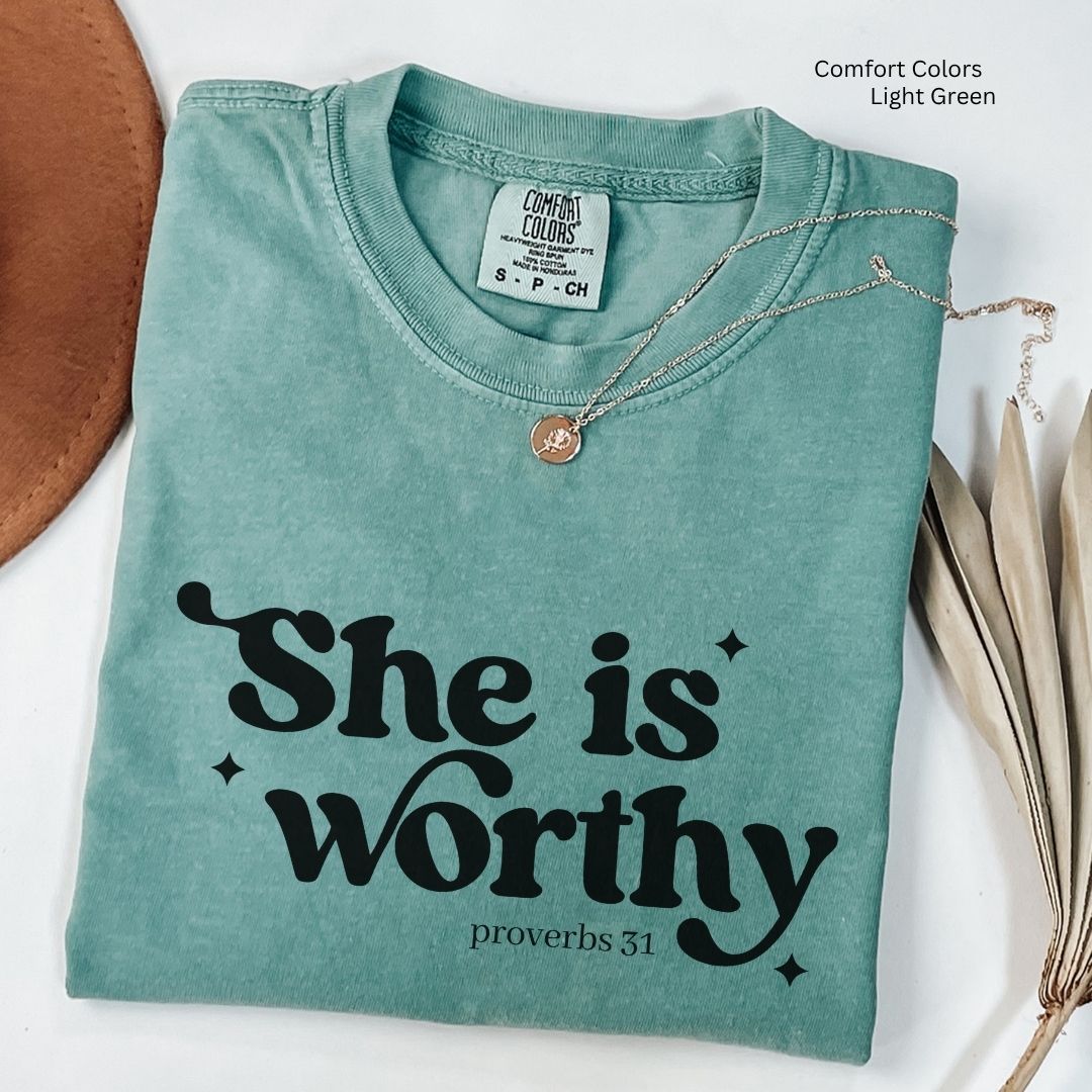 She is Worthy Unisex Tshirt