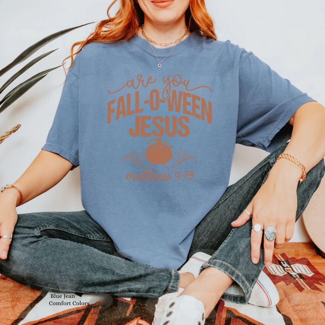 Fall-o-ween Jesus Unisex Tshirt