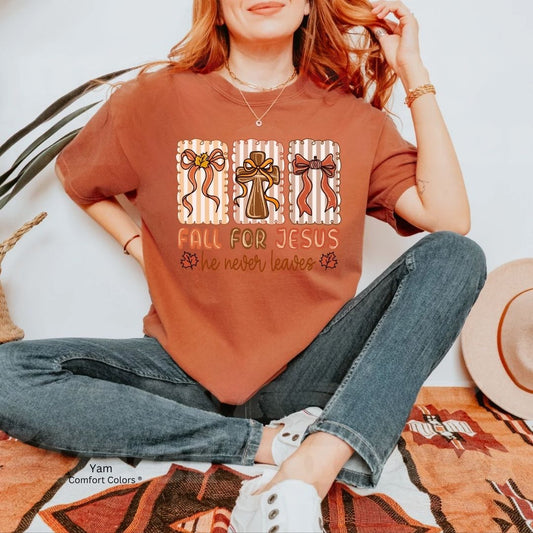 Fall for Jesus Unisex Tshirt