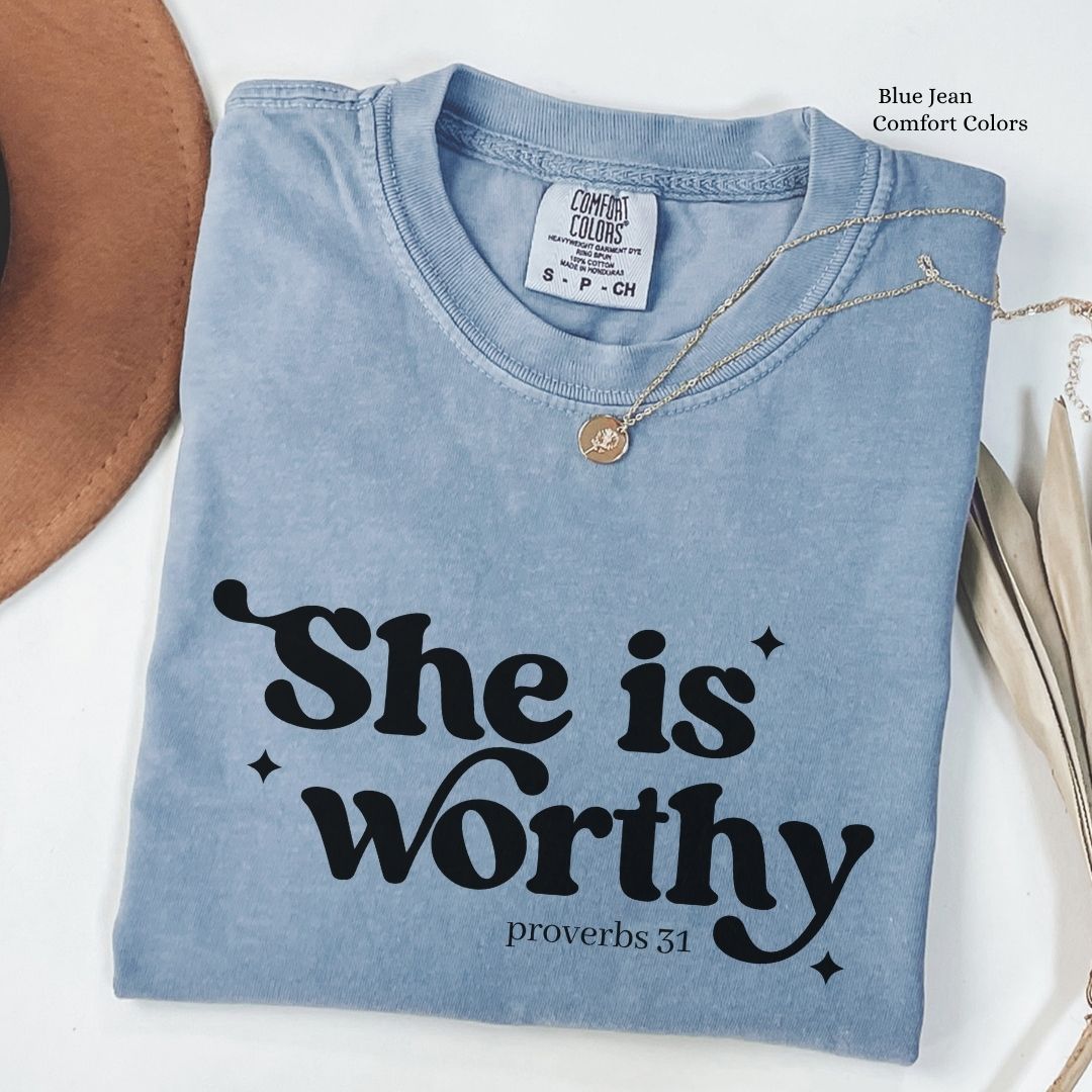 She is Worthy Unisex Tshirt