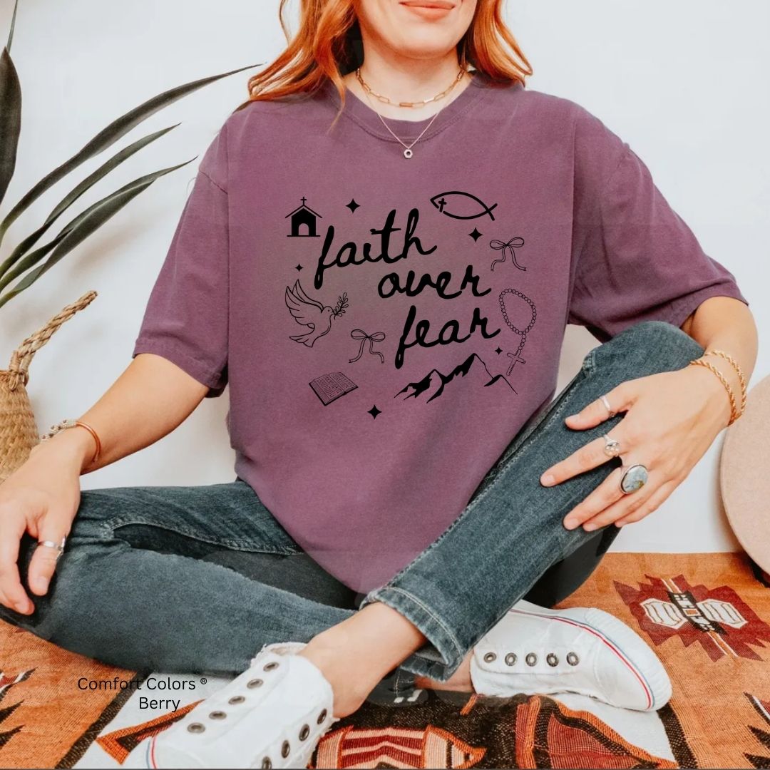 Faith over Fear Unisex Tshirt