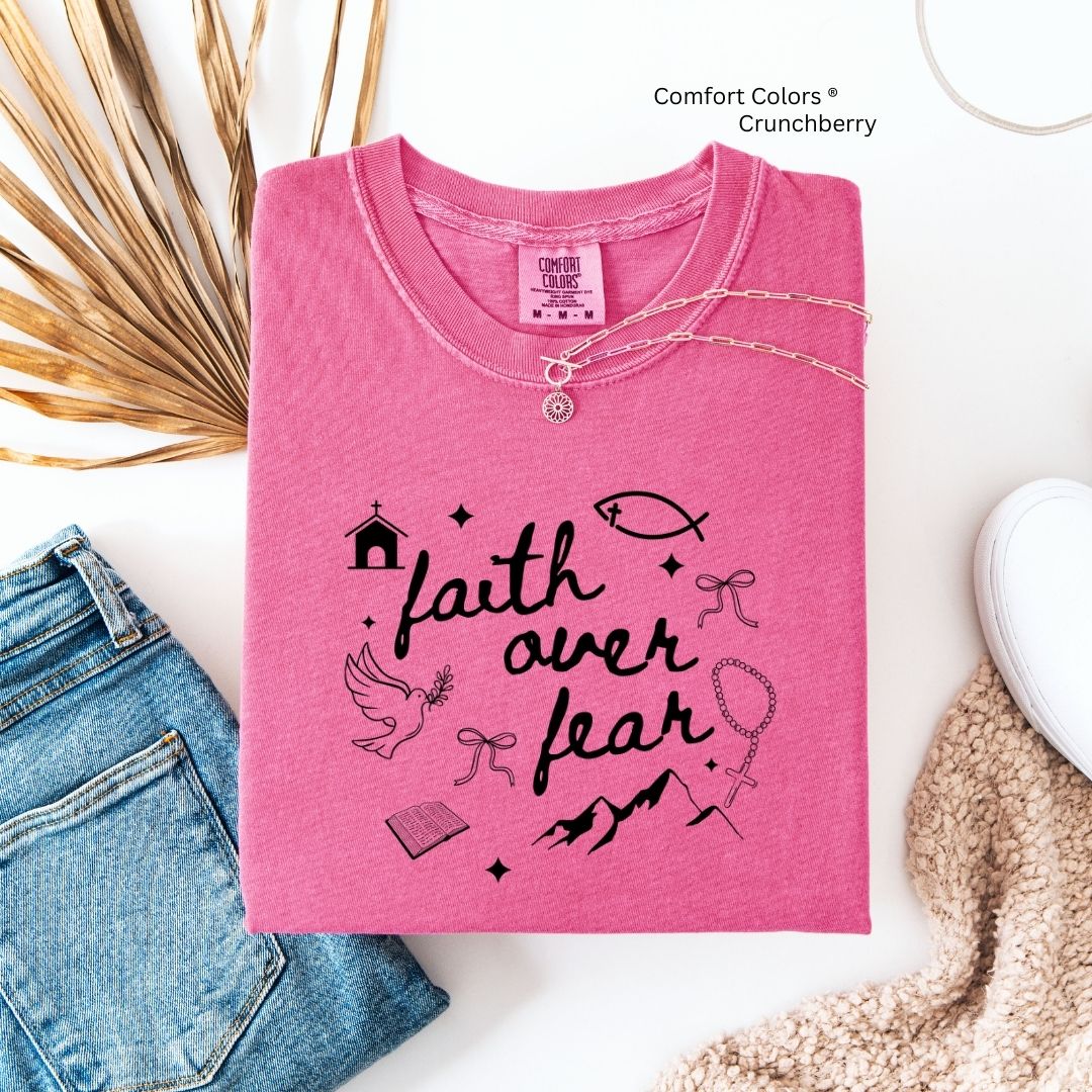 Faith over Fear Unisex Tshirt