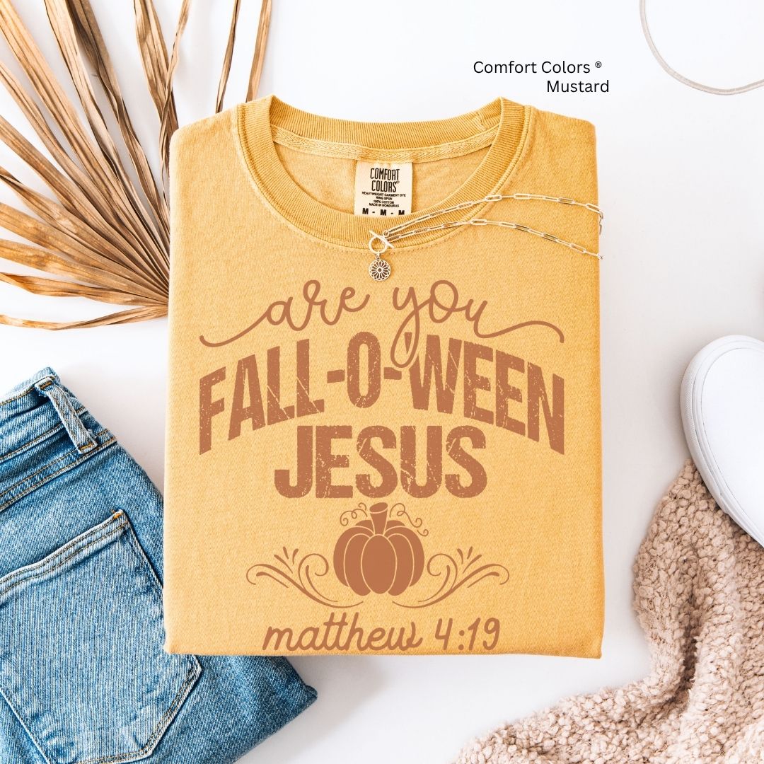 Fall-o-ween Jesus Unisex Tshirt