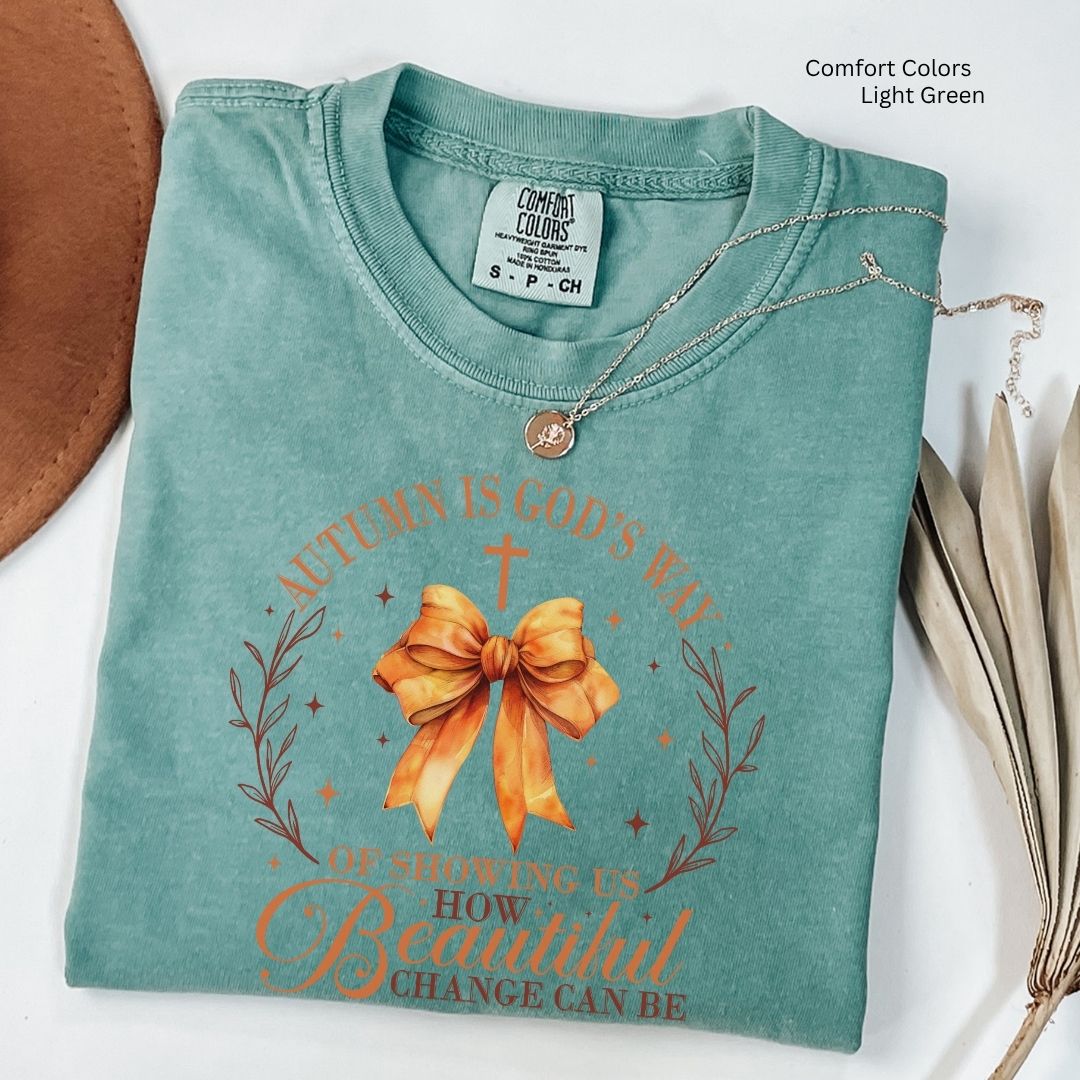 Autumn God's Way Unisex Tshirt