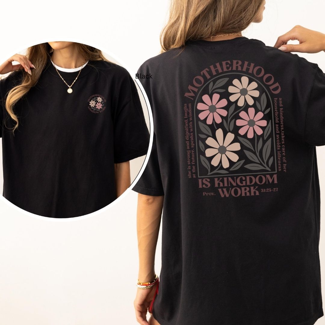 Motherhood is Kingdom Work Unisex Tshirt