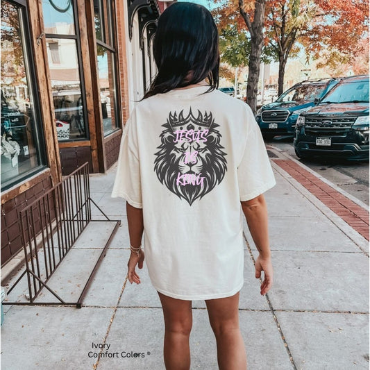 Jesus is King Unisex Tshirt