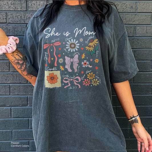 She is Mom Unisex Tshirt