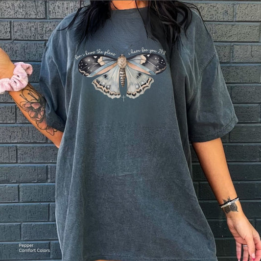 For I Know The Plans Moth Unisex Tshirt