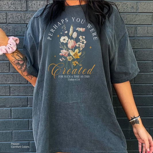 Perhaps You Were Created Unisex Tshirt